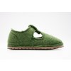 FRODDO BAREFOOT FLEXY WOOLY VIBRAM PAPUČE - GREEN