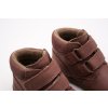 DETSKÉ BAREFOOT ČLENKOVÉ TOPÁNKY LURCHI NINO FLEECE - AMBRA ROSE