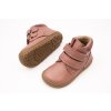 DETSKÉ BAREFOOT ČLENKOVÉ TOPÁNKY LURCHI NINO FLEECE - AMBRA ROSE