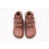 DETSKÉ BAREFOOT ČLENKOVÉ TOPÁNKY LURCHI NINO FLEECE - AMBRA ROSE