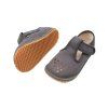 BEDA BAREFOOT PAPUČKY ŠIRŠIE (W) PERFOROVANÉ - GREY