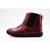 OLD SOLES RIDER BOOT ZATEPLENÉ - BURGUNDY PATENT