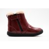 OLD SOLES RIDER BOOT ZATEPLENÉ - BURGUNDY PATENT
