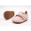 DETSKÉ BAREFOOT TOPÁNKY OLD SOLES PREWALKERS FRILLY BABY - POWDER PINK