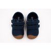 BUNDGAARD BAREFOOT TENISKY PETIT STRAP  CANVAS - BLUE
