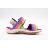 KEEN ŠPORTOVÉ SANDÁLKY ELLE BACKSTRAP - RAINBOW/FESTIVAL FUCHSIA