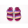 KEEN ŠPORTOVÉ SANDÁLKY ELLE BACKSTRAP - RAINBOW/FESTIVAL FUCHSIA