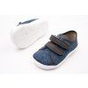 DETSKÉ BAREFOOT TENISKY BEDA PLAYFUL - DENIM