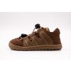DETSKÉ BAREFOOT SANDÁLE LURCHI NOLO SUEDE - COGNAC