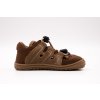 DETSKÉ BAREFOOT SANDÁLE LURCHI NOLO SUEDE - COGNAC
