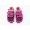 DETSKÉ BAREFOOT TENISKY BABY BARE SHOES FEBO SNEAKERS - FUCHSIA/PURPLE