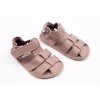 DETSKÉ BAREFOOT SANDÁLE BABY BARE SHOES SANDALS NEW - ROSA BROWN