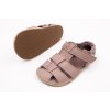 DETSKÉ BAREFOOT SANDÁLE BABY BARE SHOES SANDALS NEW - ROSA BROWN