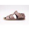DETSKÉ BAREFOOT SANDÁLE BABY BARE SHOES SANDALS NEW - ROSA BROWN