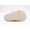 MIDO SHOES BAREFOOT TENISKY KOŽA+BAVLNA - LOVE BEIGE