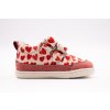 MIDO SHOES BAREFOOT TENISKY KOŽA+BAVLNA - LOVE BEIGE