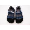 DETSKÉ BAREFOOT SANDÁLE JONAP FELLA - MODRÁ RIFLOVINA
