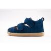 DETSKÉ BAREFOOT SANDÁLKY MIDO SHOES - ZAFÍR MODRÉ