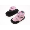DETSKÉ BAREFOOT ČLENKOVÉ TOPÁNKY S MEMBRÁNOU JONAP JERRY - ORCHID