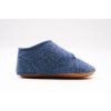 DETSKÉ BAREFOOT PAPUČKY FRODDO PREWALKERS WOOLY - DENIM