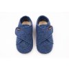 DETSKÉ BAREFOOT PAPUČKY FRODDO PREWALKERS WOOLY - DENIM