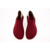 VLNENÉ BAREFOOT PAPUČE FRODDO SLIP-ON WOOLY VIBRAM - BORDEAUX