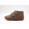 DETSKÉ BAREFOOT TOPÁNKY BUNDGAARD PETIT VELCRO STRAP - ARMY
