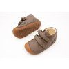 DETSKÉ BAREFOOT TOPÁNKY BUNDGAARD PETIT VELCRO STRAP - ARMY