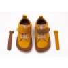 DETSKÉ BAREFOOT TOPÁNKY MURIS LYON MINI - MUSTARD BROWN