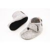 DETSKÉ BAREFOOT VLNENÉ PAPUČE OMA KING KAKU - GREY