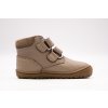 DETSKÉ BAREFOOT ČLENKOVÉ TOPÁNKY LURCHI NINO FLEECE - TOFU
