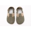 DETSKÉ BAREFOOT PAPUČE ELLARTE TOMI - OLIVE