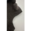 DETSKÁ VLNENÁ KUKLA MIKK-LINE MERINO CROCO - DARK BROWN MELANGE