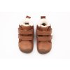 DETSKÉ BAREFOOT ZIMNÉ TOPÁNKY BUNDGAARD BLOOM TEX - COGNAC
