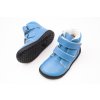 DETSKÉ BAREFOOT ZIMNÉ TOPÁNKY S VLNOU JONAP B4 - MODRÉ