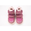 DETSKÉ BAREFOOT ZIMNÉ TOPÁNKY PROTETIKA - DAXI PINK TEX