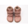 DETSKÉ BAREFOOT ZIMNÉ TOPÁNKY PROTETIKA - BEKA PINK TEX