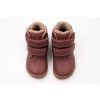 DETSKÉ BAREFOOT ZIMNÉ TOPÁNKY PROTETIKA - BEKA OLD PINK TEX