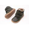 DETSKÉ BAREFOOT ZIMNÉ TOPÁNKY PROTETIKA - DARYK KHAKI TEX