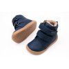 DETSKÉ BAREFOOT ZIMNÉ TOPÁNKY PROTETIKA - DARYK NAVY TEX