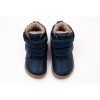 DETSKÉ BAREFOOT ZIMNÉ TOPÁNKY PROTETIKA - DARYK NAVY TEX