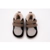 DETSKÉ ZIMNÉ BAREFOOT TOPÁNKY MURIS BALTIC MINI - WARM TAUPE