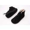 DETSKÉ ZIMNÉ BAREFOOT TOPÁNKY MURIS BALTIC JUNIOR - BLACK
