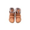 DETSKÉ BAREFOOT ZIMNÉ TOPÁNKY FRODDO BAREFOOT FURRY BOOT - COGNAC