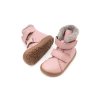 DETSKÉ BAREFOOT ZIMNÉ TOPÁNKY FRODDO BAREFOOT FURRY BOOT - PINK