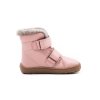 DETSKÉ BAREFOOT ZIMNÉ TOPÁNKY FRODDO BAREFOOT FURRY BOOT - PINK
