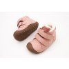 DETSKÉ BAREFOOT ZIMNÉ TOPÁNKY BUNDGAARD PETIT MID WINTER STRAP - ROSE