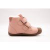DETSKÉ BAREFOOT ZIMNÉ TOPÁNKY BUNDGAARD PETIT MID WINTER STRAP - ROSE