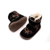 DETSKÉ BAREFOOT ZIMNÉ TOPÁNKY MIDO SHOES MODEL 72 - PANTERA