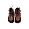 DETSKÉ BAREFOOT ZIMNÉ TOPÁNKY BABY BARE SHOES FEBO WINTER - BROWN